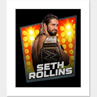 Seth Rollins/////Card Game Concept Design Posters and Art